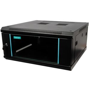 CABINET 19″ SPACER 4U 600x600mm, fixare pe perete, Flatpack (dezasamblat),