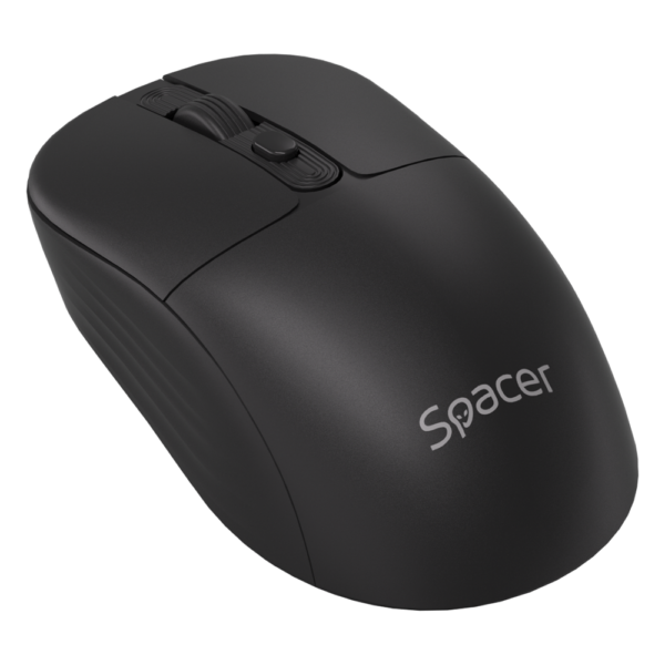 Mouse Spacer wireless, rezolutie 1600DPI, butoane/scroll 4/1,buton ON/OFF, click silentios - imagine 3