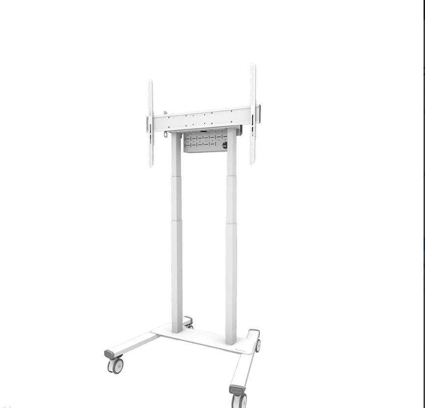 Stand mobil motorizat Neomounts by Newstar, 37"-100", 110 kg, VESA 800x600, alb - imagine 3
