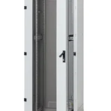 Rack de podea 19 Triton 15U 600x600mm usa fata sticla panouri laterale/spate detasabile sectiuni pentru ventilatie
