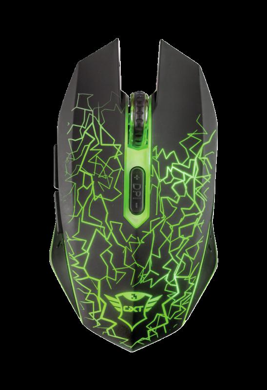 Mouse Trust GXT 107 Izza, Wireless Gaming, negru - imagine 8