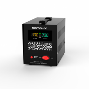 Stabilizator de tensiune Serioux Relay 101-1500VA, putere 1500VA/900W, tip releu,