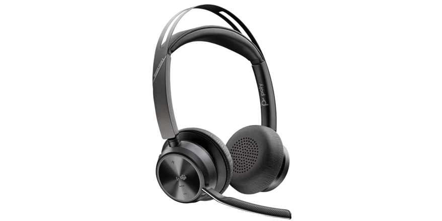 Poly Voyager Focus 2 Microsoft Teams Certified USB-C-C Headset +USB-C/A