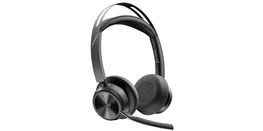 Poly Voyager Focus 2 Microsoft Teams Certified USB-C-C Headset +USB-C/A