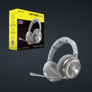 Casti Gaming CORSAIR VIRTUOSO MAX WIRELESS Silver
