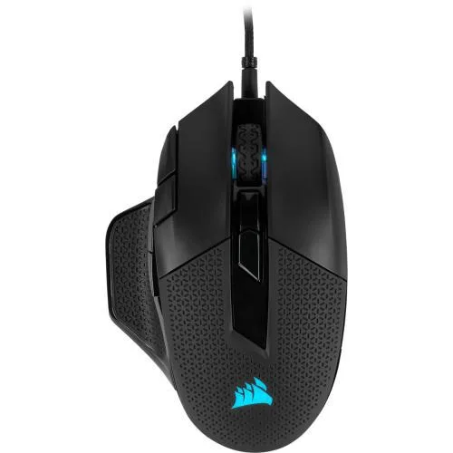 Mouse Gaming Corsair Nightsword Rgb cu Fir, Negru