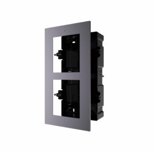 Panou frontal pentru 2 module de videointerfon modular Hikvision DS-KD-