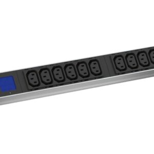 Bachmann prelungitor BN0500 19" 1HE 12xC13, cordon 2,0m Schuko; PDU