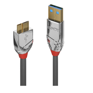 Cablu Lindy 0.5m USB 3.2  Type A to Micro-B,