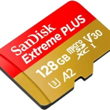 Card de Memorie MicroSDXC SanDisk Extreme PLUS - 128GB - Clasa 10 - R/W speed: up to 100MB/s/ 90MB/s - include adaptor