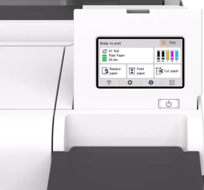 Plotter CANON Imageprograf TM-255 + HDD 500GB, 24″(610mm), Format A1