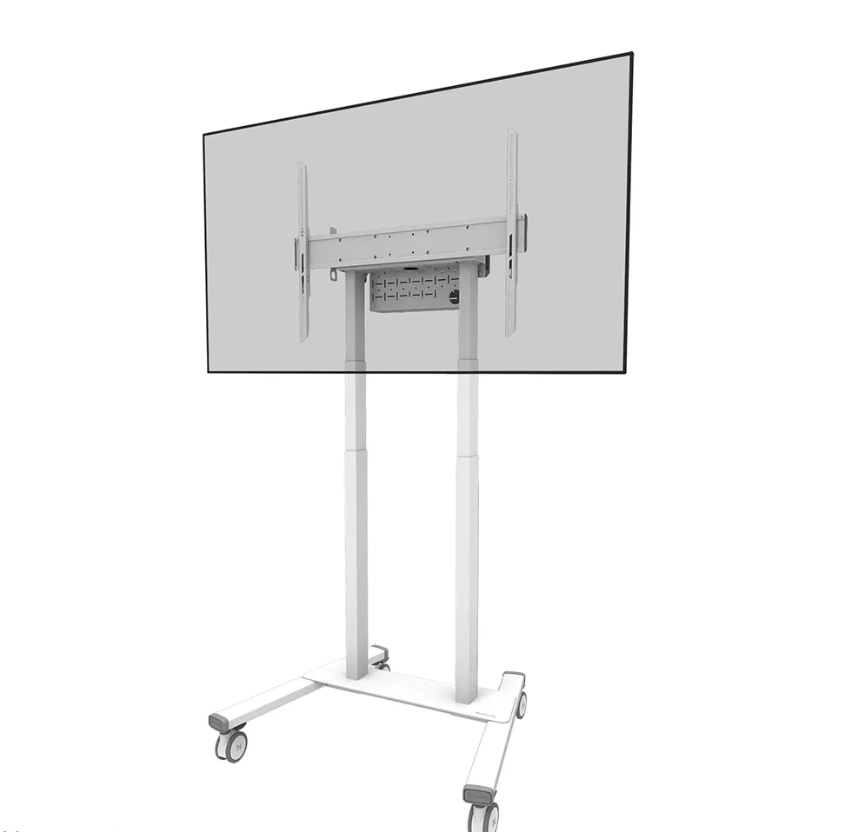 Stand mobil motorizat Neomounts by Newstar, 37"-100", 110 kg, VESA 800x600, alb