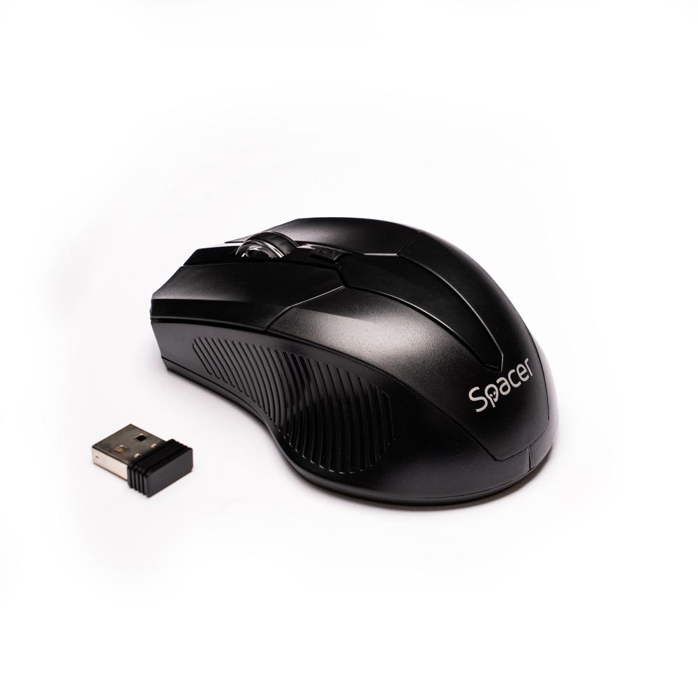 MOUSE Spacer, PC sau NB, fara fir, USB 2.4 GHz,