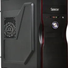 Carcasa SPACER MERCURY Mid Tower NEGRU