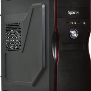 Carcasa SPACER MERCURY Mid Tower NEGRU