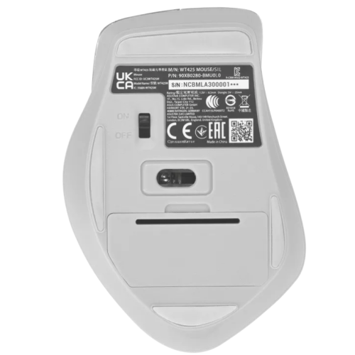 Mouse wireless ASUS WT425 (PN 90XB0280-BMU0L0), culoare Silver, rezoluţie 1000/1600 - imagine 5