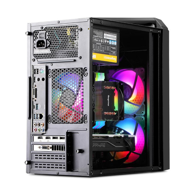 Carcasa SEGOTEP KNIGHT-T3 Mid-Tower NEGRU - imagine 4