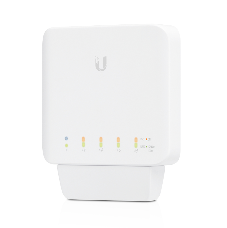 Ubiquiti UniFi Switch, USW-FLEX-3,(3-PACK) 5x 10/100/1000 Mbps RJ45 Ports,4 x