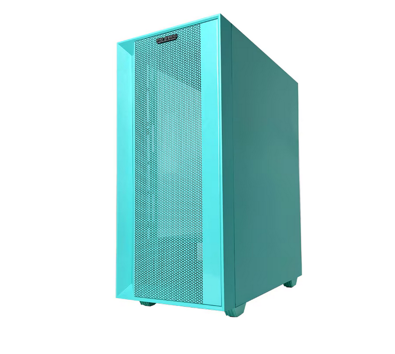 Carcasa PRO GAMING JUNGLE Mid Tower ARGB Cyan - imagine 5