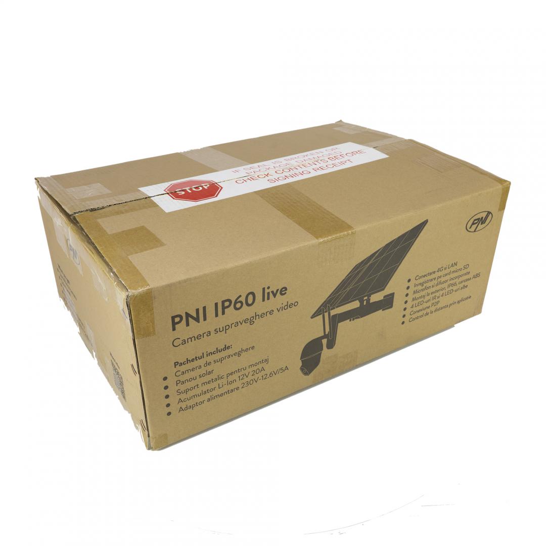 Camera supraveghere video PNI IP60 live PTZ cu panou solar, - imagine 11