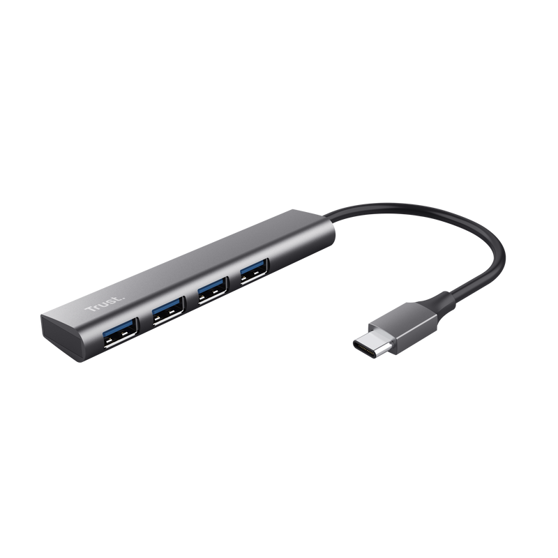HUB USB Trust Halyx, USB-C la 4 x USB-A 3.2 - imagine 3
