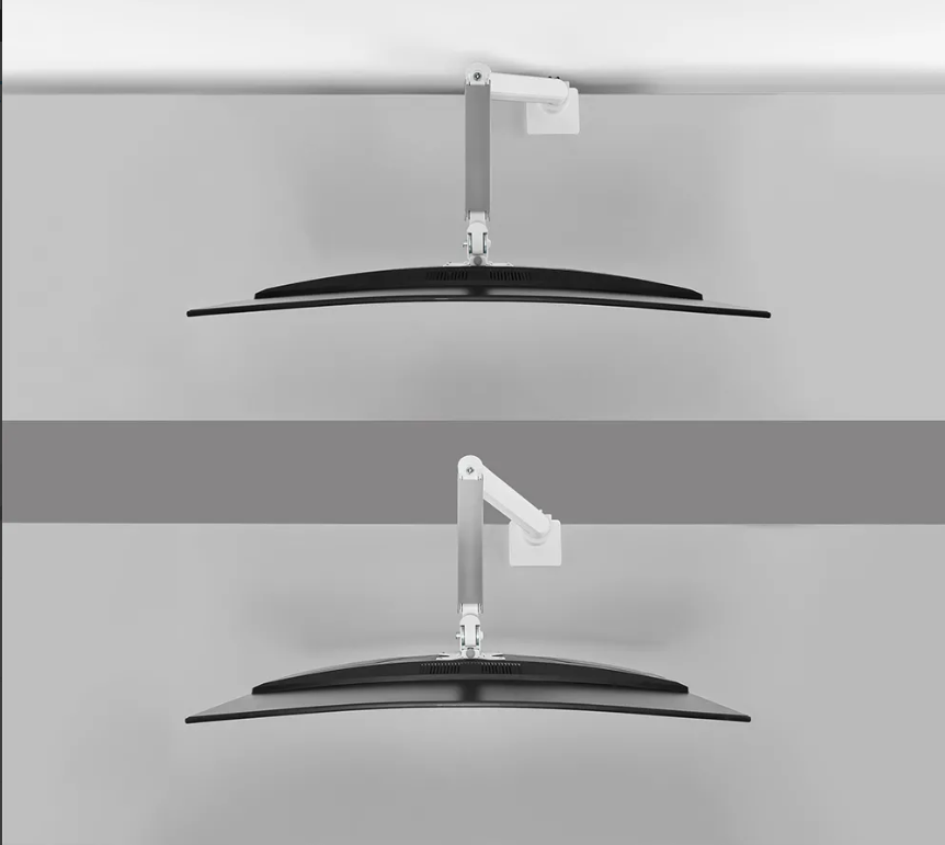 Brat monitor pentru ecrane curbate Neomounts DS70PLUS-450WH1; pentru display-uri cu - imagine 5