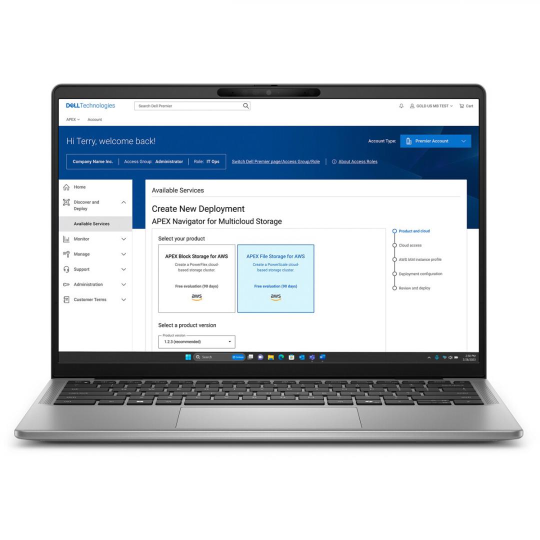 Laptop DELL Latitude 7455, 14.0" QHD+ Touch, 16GB Ram, 512GB - imagine 6