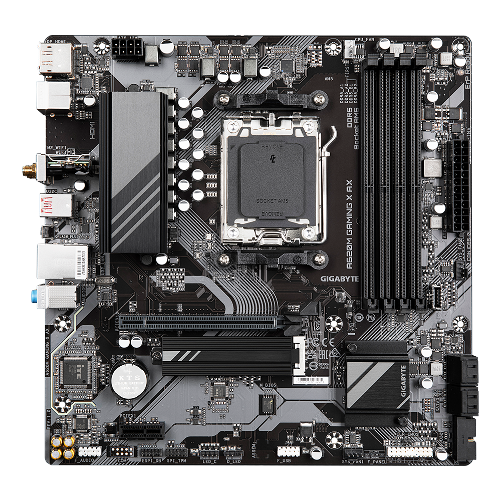 Placa de bază Gigabyte A620M GAMING X AX AM5 - imagine 3