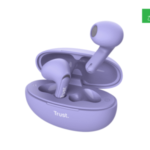 Casti Trust Yavi wireless, TWS, bluetooth, interfata USB-C, frecventa de