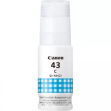Cartus Cerneala CANON GI-43C, Culoare Cyan, Capacitate 3800 Pagini, 60ml, pentru CANON