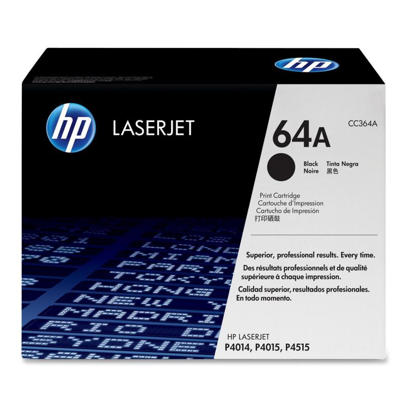 Toner HP CC364A, black, NR.64A, 10K ORIGINAL HP LASERJET P4014,