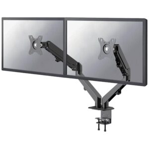 Brat de birou pentru monitor Neomounts, poate sustine 2 monitoare