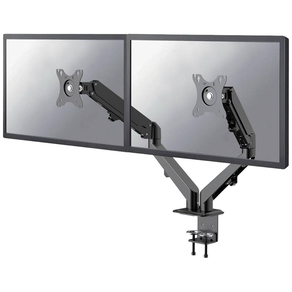 Brat de birou pentru monitor Neomounts, poate sustine 2 monitoare