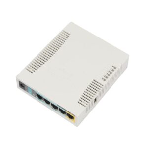 WIRELESS ACCESS POINT MIKROTIK RB951UI-2HND, 5xLAN Fast Ethernet ,1xUSB2.0, PASSIVE