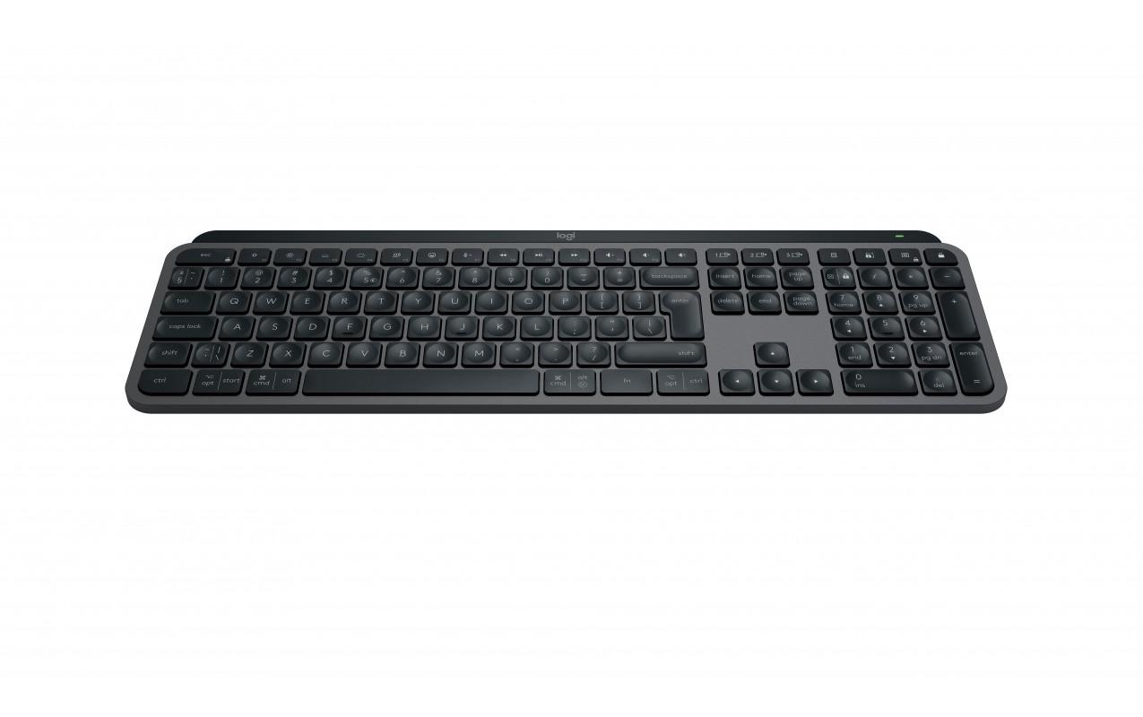 Tastatura Logitech MX Keys S, Iluminare, 2.4GHz&Bluetooth, USB-C, US INTL - imagine 3