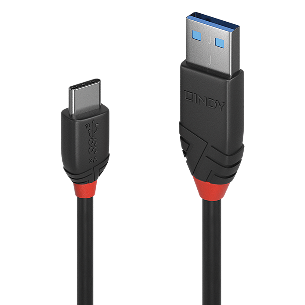 Cablu Lindy 1.5m USB 3.2 Type-A to Type-C (tata - - imagine 3