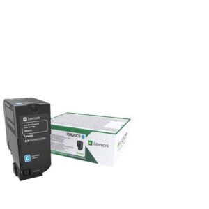 Toner Lexmark 75B20C0, Return Program, cyan, 10 k, CS/CX 727,CS728