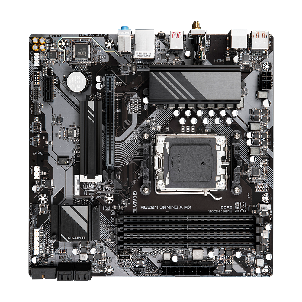 Placa de bază Gigabyte A620M GAMING X AX AM5 - imagine 6