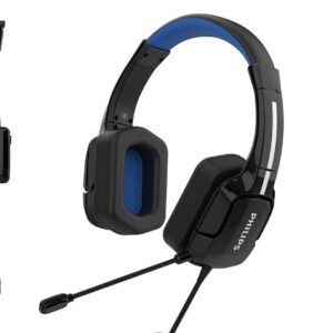 Casti cu micr. Philips TAGH301BL, 3.5mm