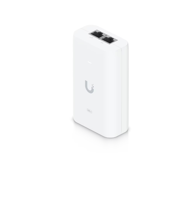 UBIQUITI POE INJECTOR U-POE++, livreaza pana la 60W POE, dimensiuni: