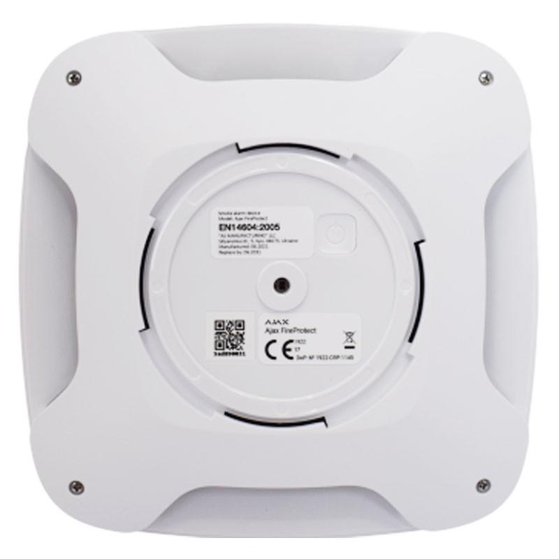 Detector de fum si temperatura FireProtect, wireless, alb - AJAX; - imagine 3