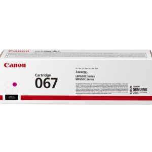 Toner Canon CRG067M, MAGENTA, capacitate 1250 pagini, pentru LBP-631 /