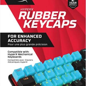 HP Gaming Keycaps Full set, HyperX Pudding, US Layout, Blue