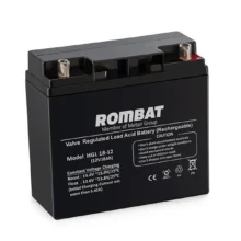 Acumulator stationar 18Ah/12V HGL12 - 18; Dimensiuni: 181 x 77 x 167 cm.