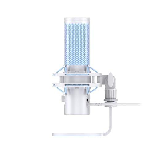 Microfon Hyperx Quadcast 2 Frost, USB-C, pentru Gaming, Streaming si - imagine 5