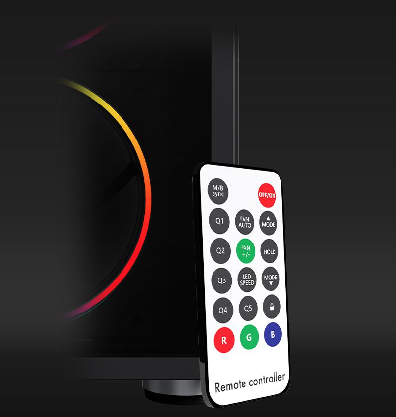 Carcasa AQIRYS ANTARES Mid Tower ARGB NEGRU - imagine 14