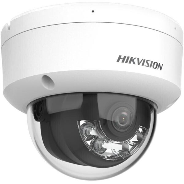 Camera de supraveghere IP Dome 6MP Hikvision DS-2CD2163G2-LIS2U(2.8MM), lentila fixa