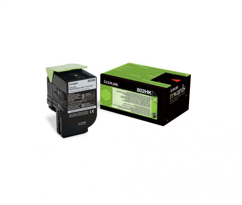 Toner Lexmark 80C2HK0, black, 4 k, CX410de , CX410de with