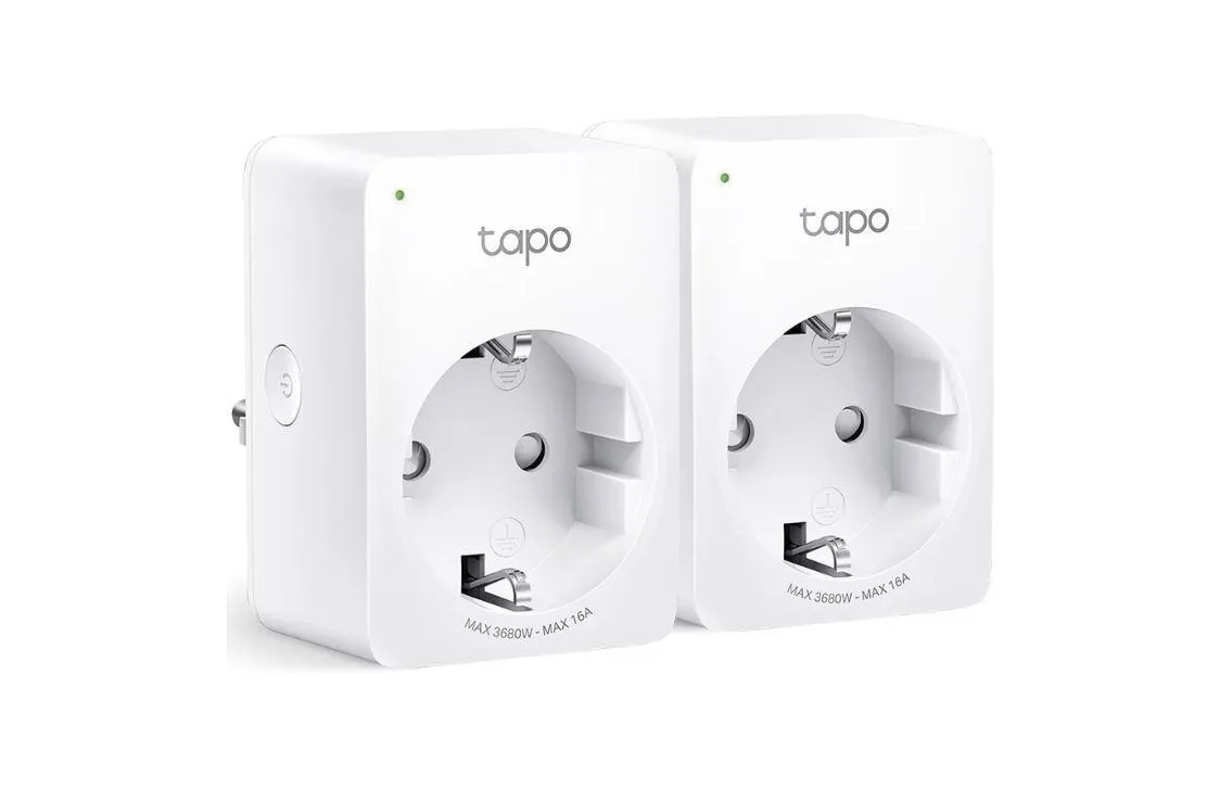 TP - Link MINI SMART WI - FI SOCKET TAPO P110 2 - PACK - Cerinte de alimentare: AC 220 - 240 V~50/60 Hz 10 A.
