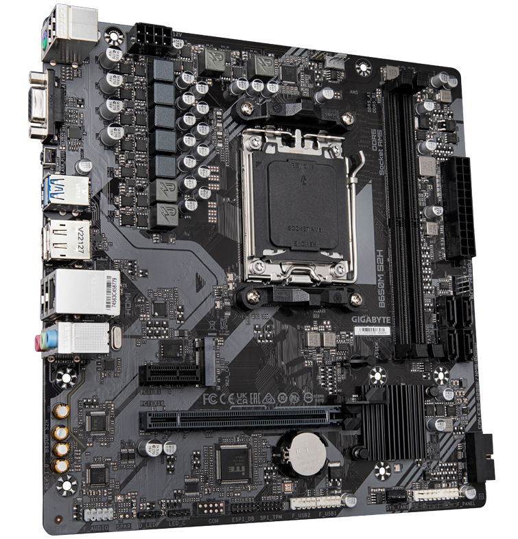 Placa de bază Gigabyte B650M S2H AM5 - imagine 3